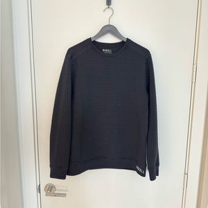 Men’s nobull quilted crew pullover Large